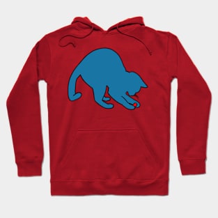 Blue Cat Hoodie